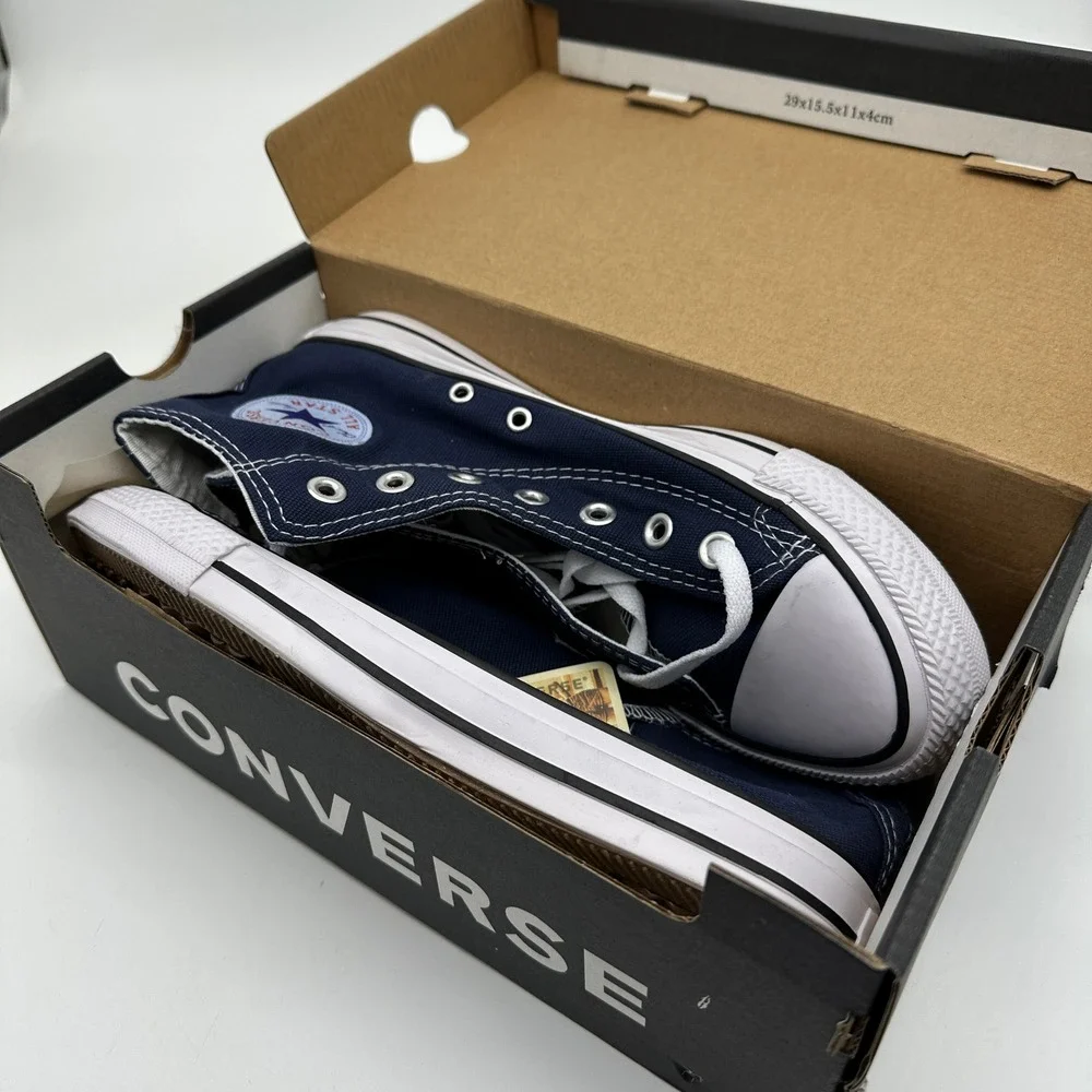 Converse Shoes Unisex Mens 7 Womens 9 Blue Chuck Taylor All Star Logo M9622 NEW - Picture 1 of 8